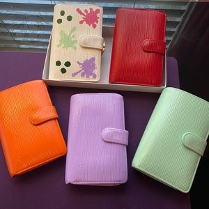 Authentic Louis Vuitton Epi French Kiss Wallets